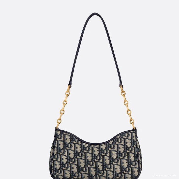 Cheap Bag Oblique 30 Montaigne Mini Motif Blue Hobo Avenue Dior Canvas 0804 Luxury